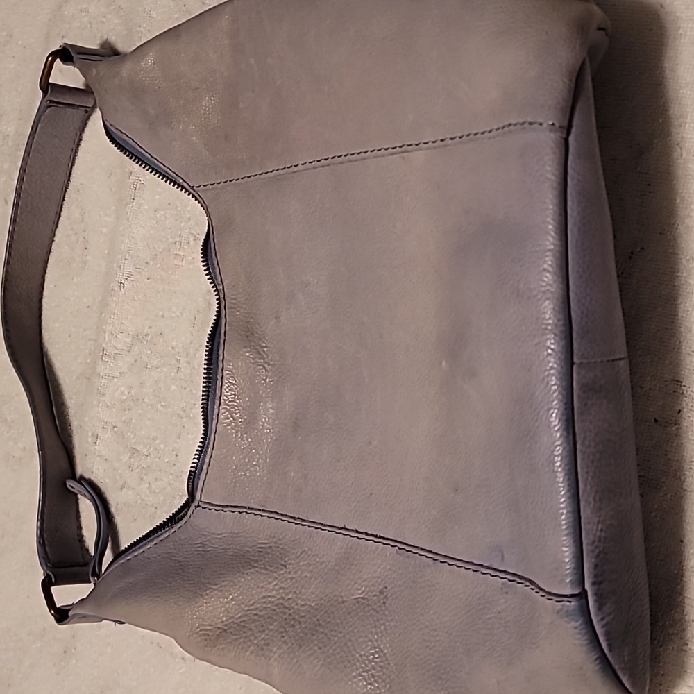 American Leather Co Ombre Shoulder Bag - Picture 3 of 7